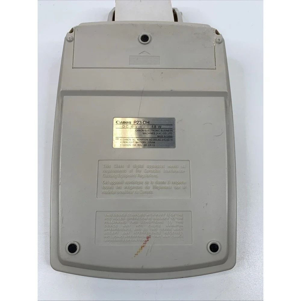 Canon P23-DH‎  Desktop 2 Color Printing Calculator